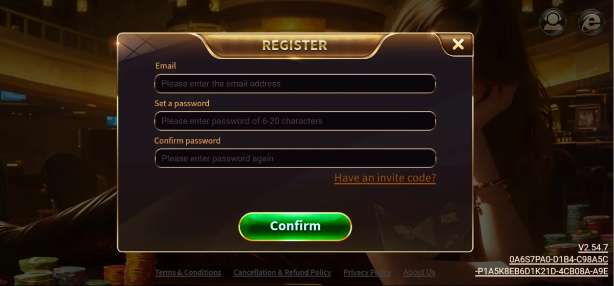 How to Create an Account in Royal X Casino?